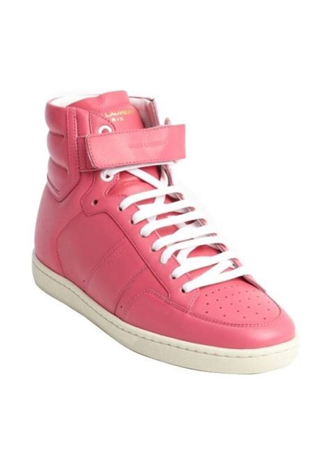 pink and black ysl men shoes|saint laurent YSL sneakers.